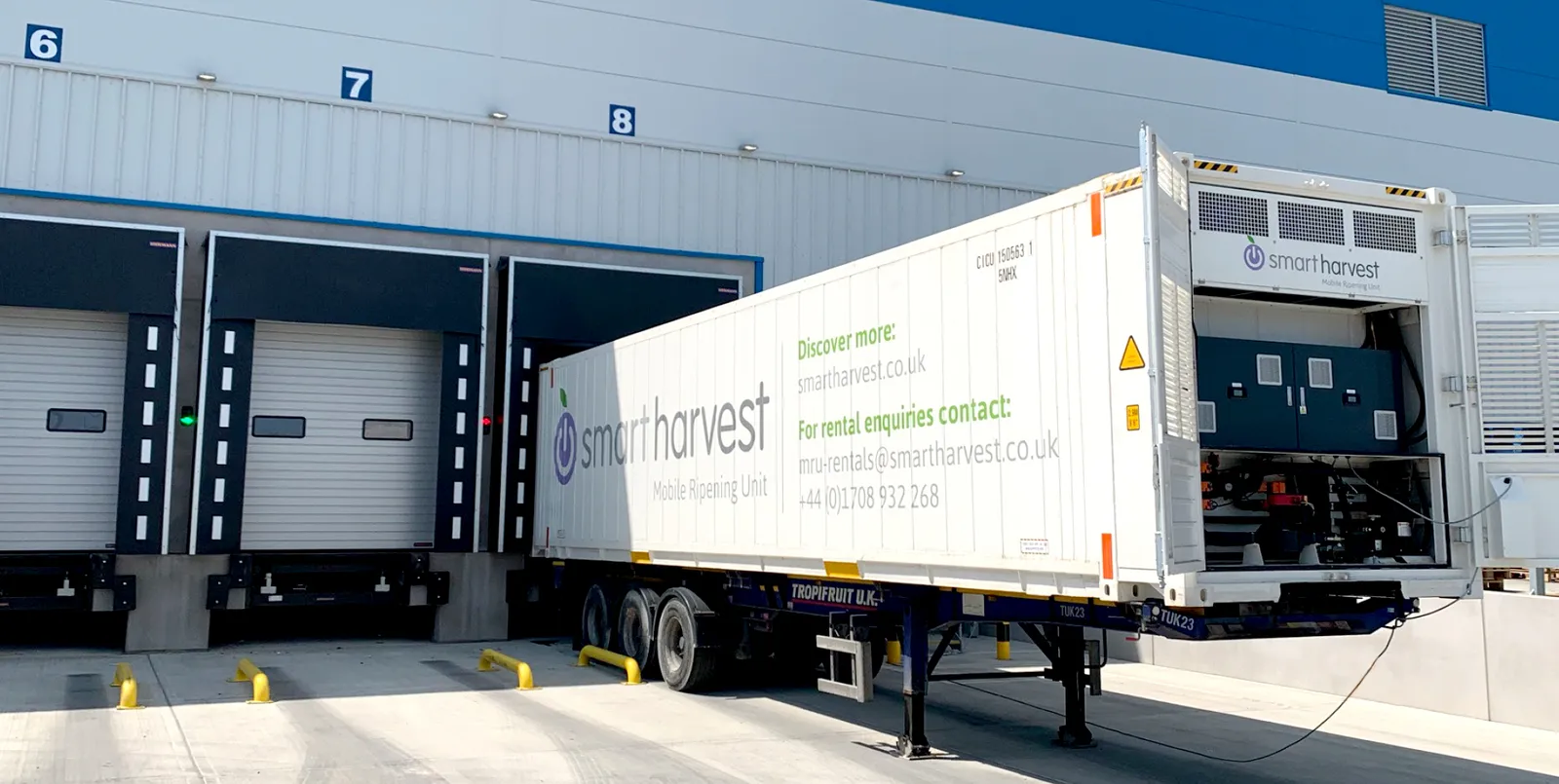 Mobile Ripening Unit - plug and play