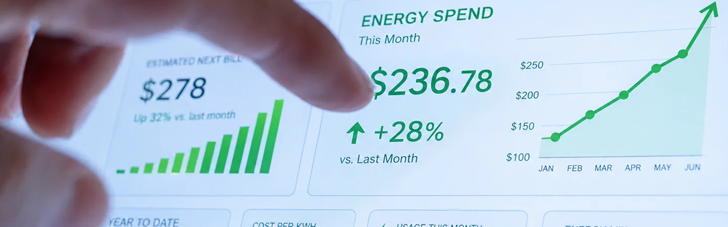 Sign one - energy bills rising