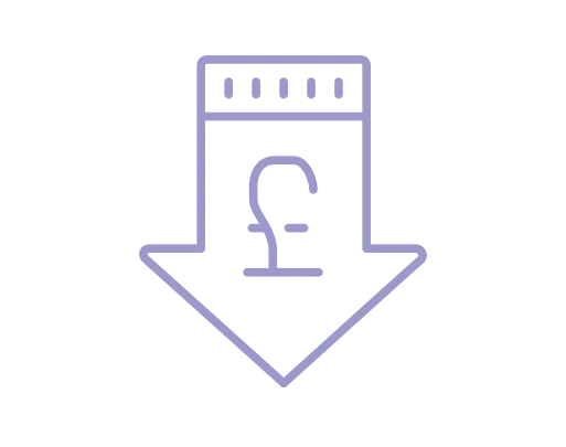 Reduced operating costs Icon